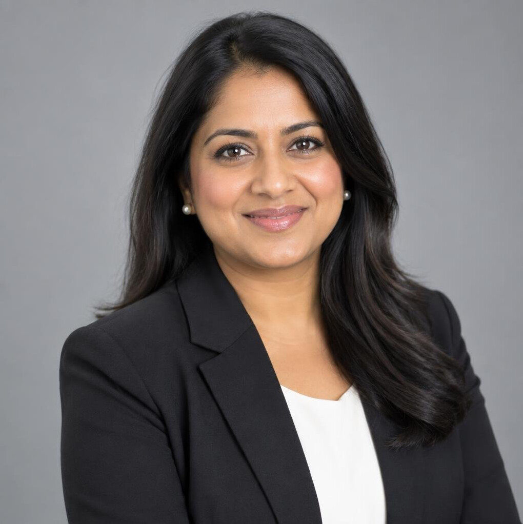Studio portrait of a female live signal operations manager